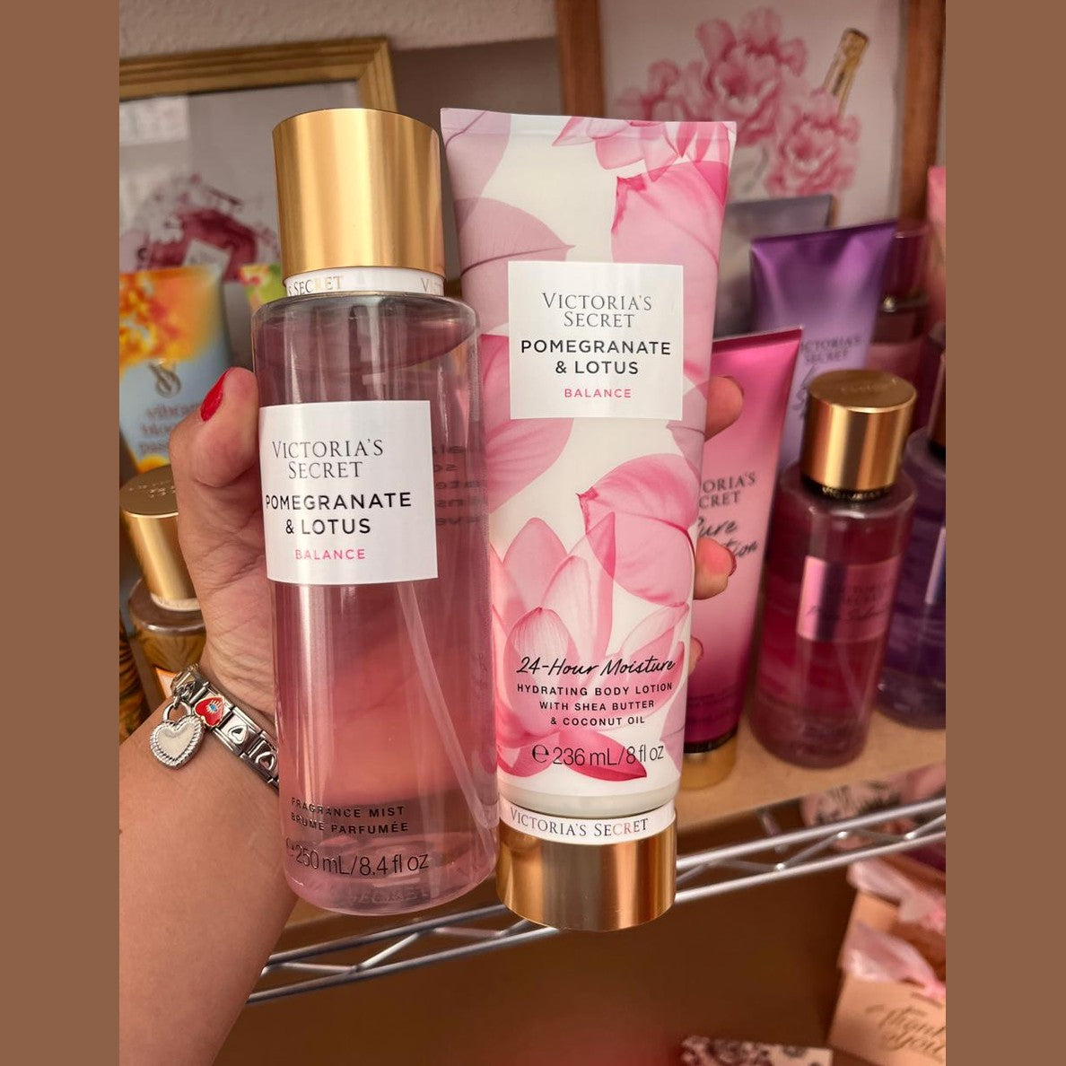 Set Pomegranate Lotus + Crema