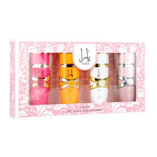 Set de 4 Fragancias Yara – Presentación 25 ml