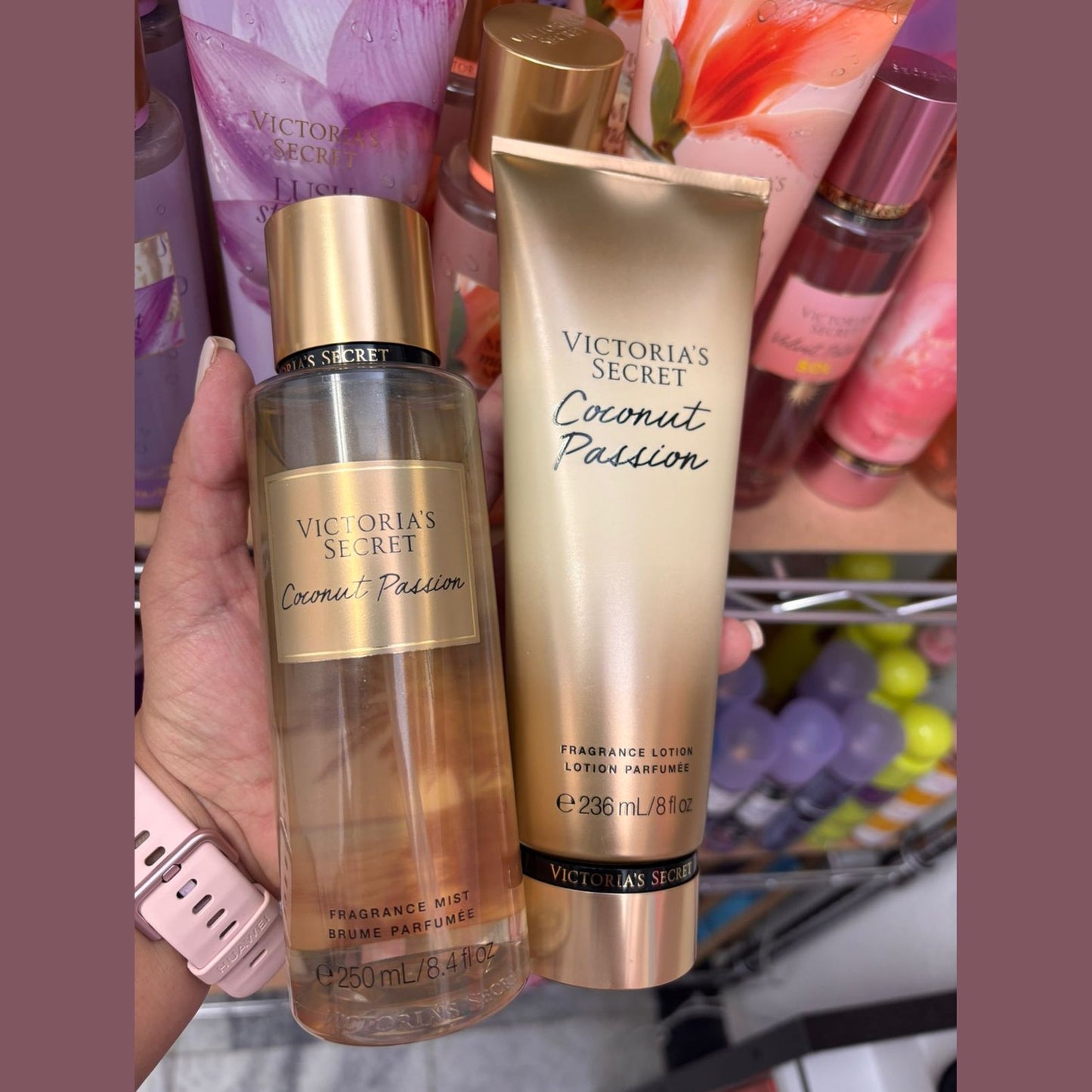 Victoria’s Secret Duo Coconut Passion (Body Mist 250 ml + Crema Corporal)