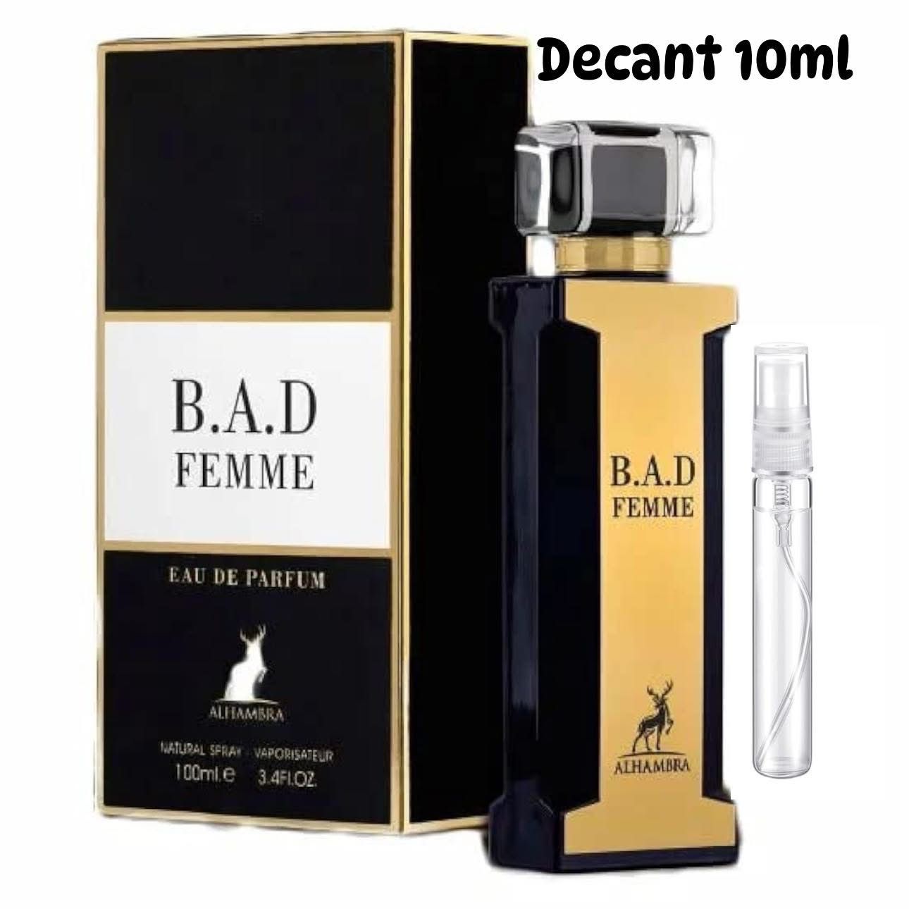 Decants Bad Femme Maison Alhambra 10 ml